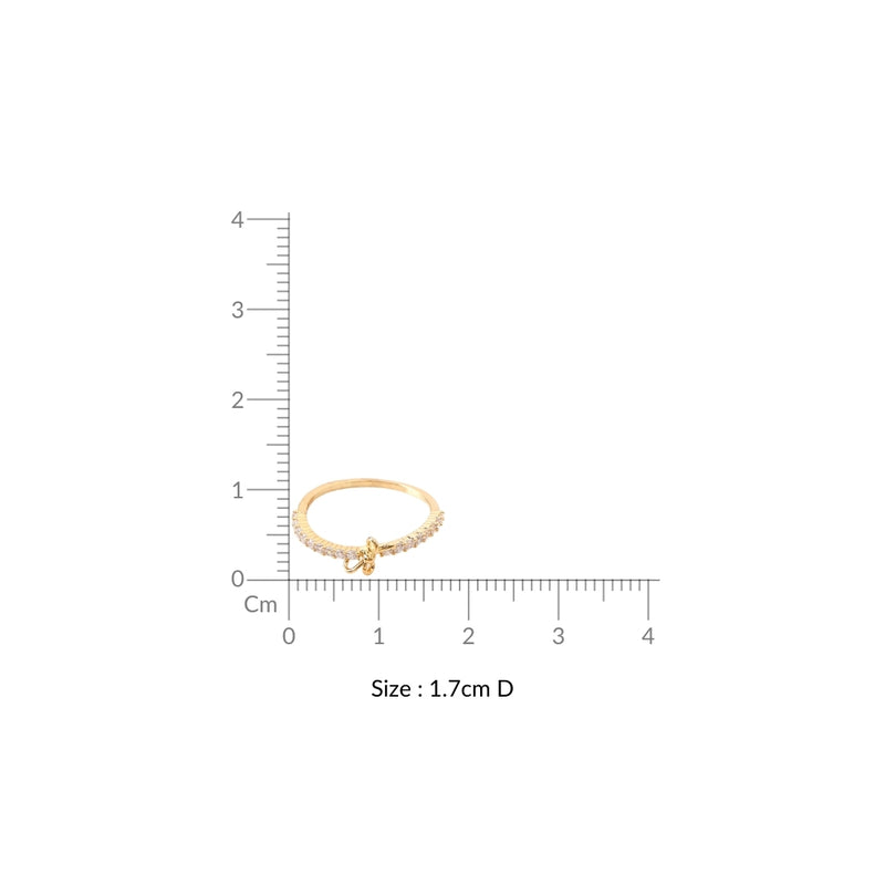Dainty Gold Kawaii Ring
