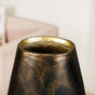 Gold Leaf Sculpted Flower Vase