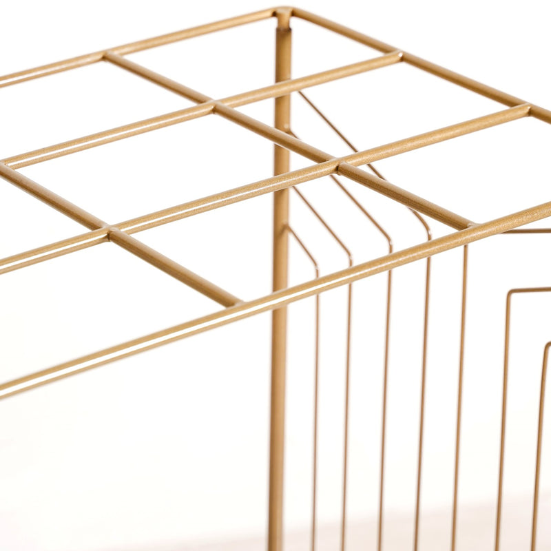 Box Frame Metal Backdrop For Puja Altar