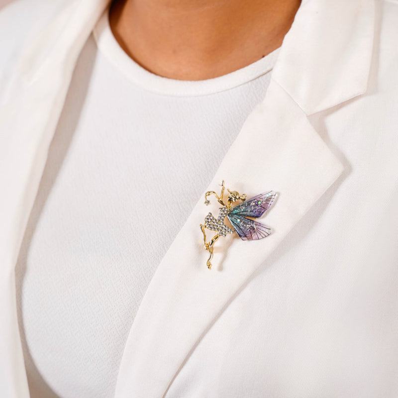 Tinkerbell Fairy Brooch Pin