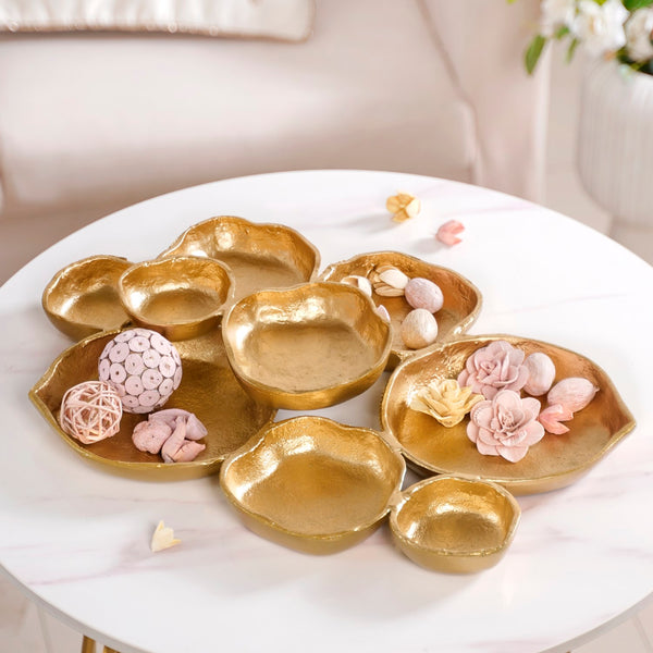 Golden Cluster Tray Large