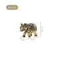 Good Luck Elephant Idol Pure Brass Set With Gift Box Of 23cm