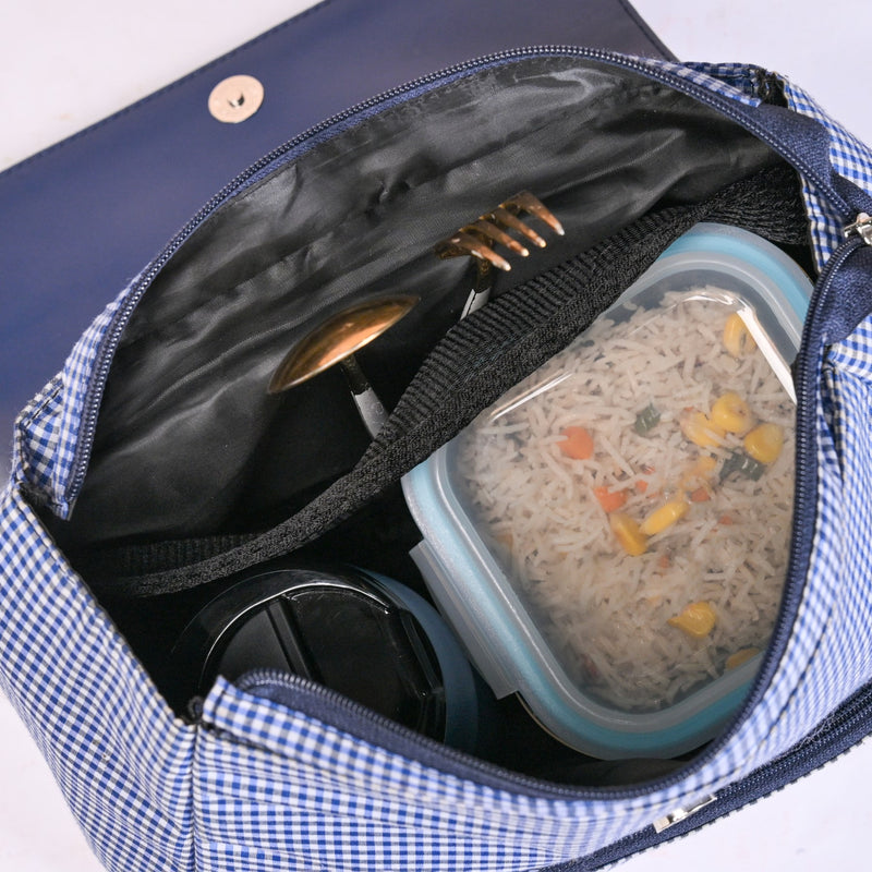 Googly Eyes Checkered Bag For Kids