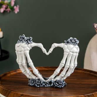 Skeleton Love Hands Decor Showpiece