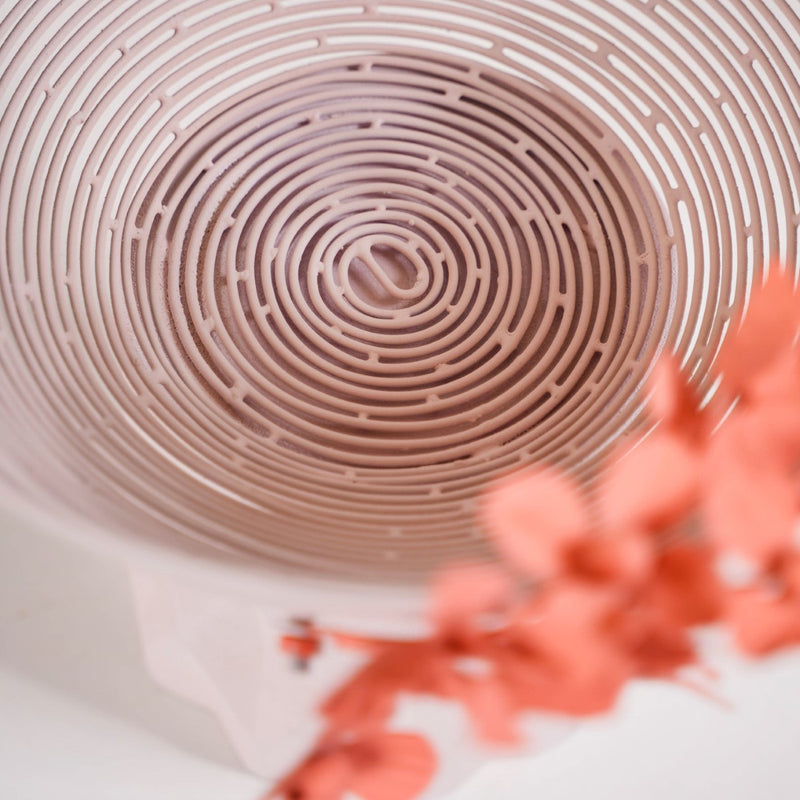 Bloom Basket Pink Pedestal Decorative Bowl- Centerpiece bowl, large decorative bowl, white decorative bowl, decorative bowls, key bowl holder