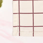 Grid Cotton Table Napkin Set Of 4