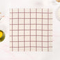 Grid Cotton Table Napkin Set Of 4