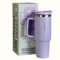 GripSip 40 Insulated Tumbler With Side Handle Periwinkle 1200ml