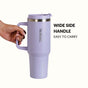 GripSip 40 Insulated Tumbler With Side Handle Periwinkle 1200ml