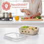 Gripso Dual Compartment Food Container 600ml Beige