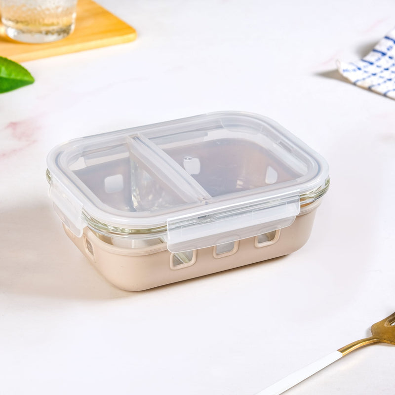 gripso-dual-compartment-food-container-600mml-beige