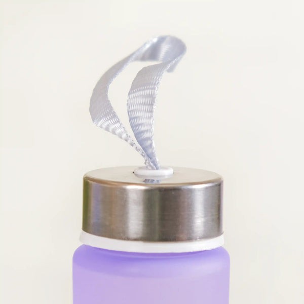 Gym Motivational Water Bottle Set Of 3 Lavender Blue