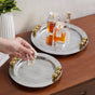 Atelier Ornate Round Tray Set Of 2