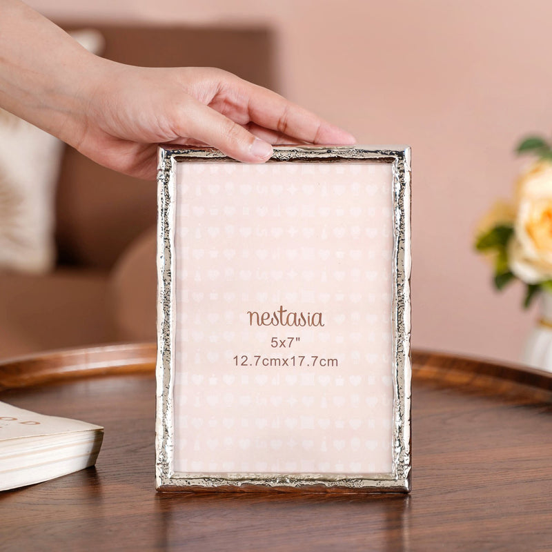 Chic Silver Medium Photo Frame 13x18cm