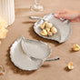 Silver Leaf Platter Set Of 2