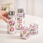 Blush Bouquet Bottle And Tumbler Gift Set Of 4