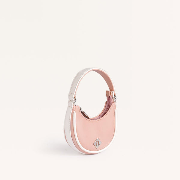 Half Moon Mini Purse Pink