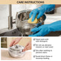 Hammered Stainless Steel Double Walled Casserole 2000ml