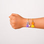 Floral Tassel Rakhi Gift Set