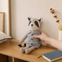 Miss Raccoon Stuffed Animal For Kids