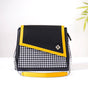 Houndstooth Diagonal Flap Handbag For Women