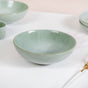 Pallor Ceramic Serving Bowl Set Of 2 Sage 1000ml