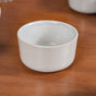 Pallor Ceramic Small Bowl Light Grey Set Of 6 200ml