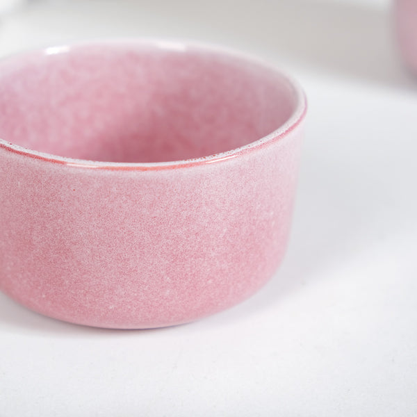 Sera Ceramic Small Bowl Pink Set Of 6 200ml