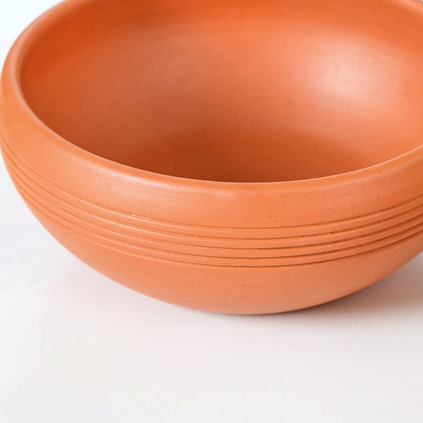 Bengal Clay Terracotta Large Serving Bowls Set Of 2 700ml