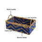 Handwoven Basket Blue