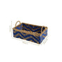 Handwoven Basket Blue