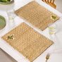 Handwoven Rectangular Kauna Table Mat Set Of 2