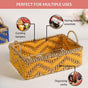 Handwoven Tray Yellow