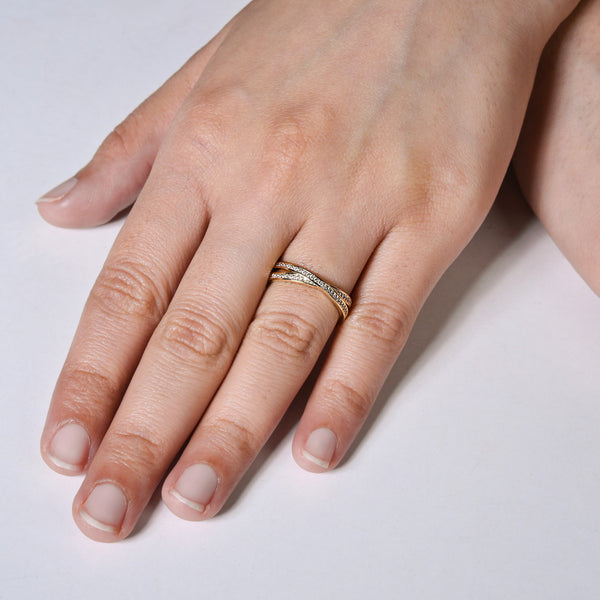 Harmony Crisscross Ring