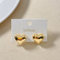 Heart Of Gold Studs