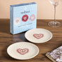 Hearty Ceramic Small Plate Cream Set Of 2 15cm