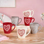 Hearty Floral Cup Set Of 6 210ml