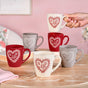 Hearty Floral Cup Set Of 6 210ml