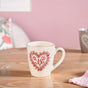 Hearty Floral Cup Set Of 6 210ml