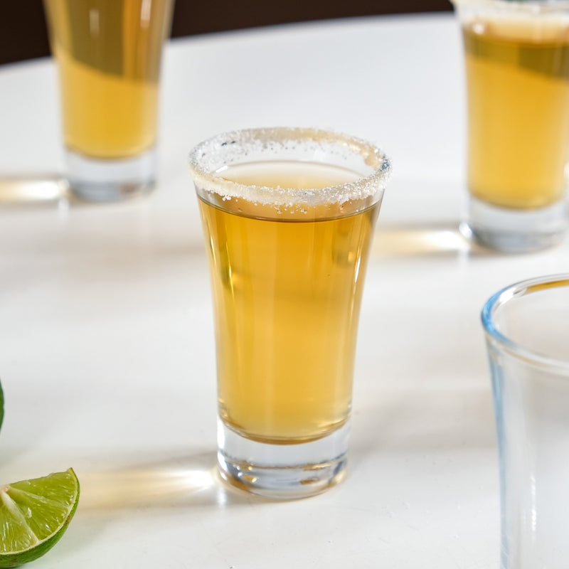 Heavy Base Shot Glasses Set Of 9 55ml