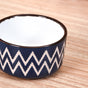 Oscilla Ceramic Small Bowl Set Of 4 Navy 200ml