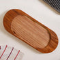 Hotstone Barbecue Grill Plate With Seesham Wood Base