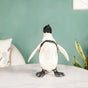 Penguin Decor Small Wooden Carved Finish