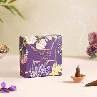 Lavender Fragrant Incense Cones Pack Of 40