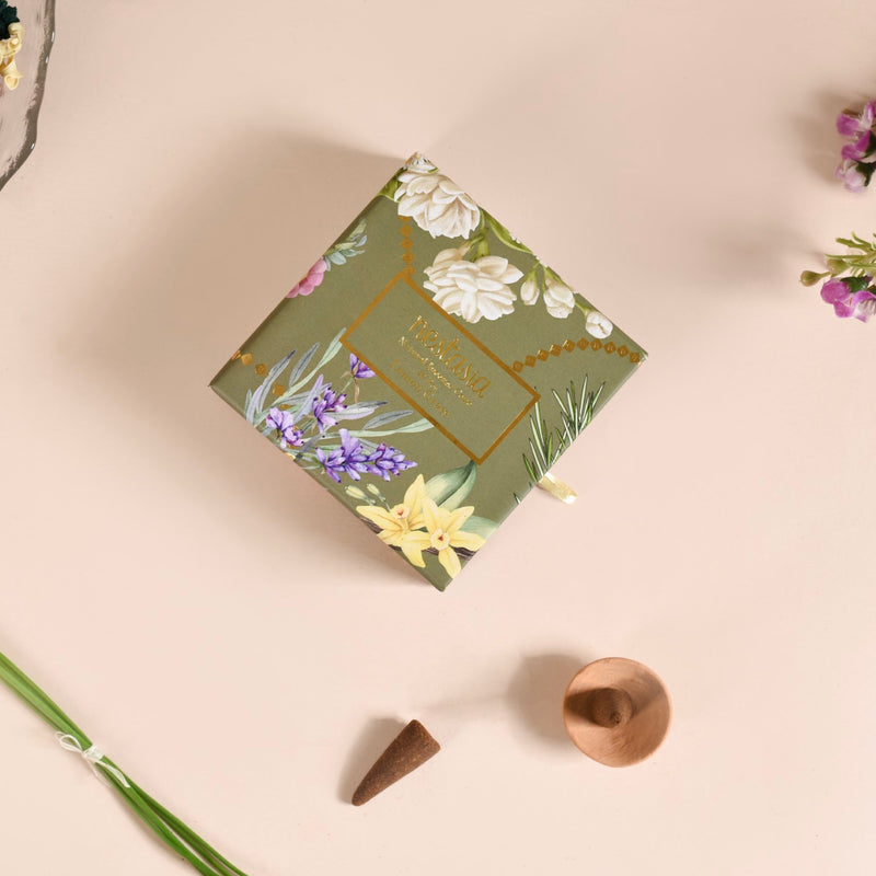 Lemongrass Aromatic Incense Cones Pack Of 40