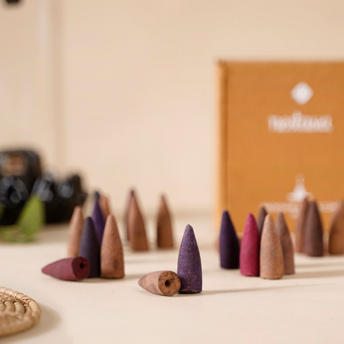 Aromatic Terracotta Incense Cones Pack Of 50