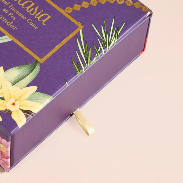 Lavender Fragrant Incense Cones Pack Of 40