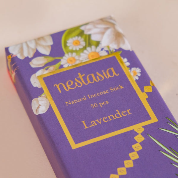 Lavender Fragrant Incense Sticks Pack Of 50