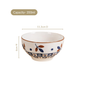 Indigo Charm Ceramic Snack Bowl Set Of 6 350ml