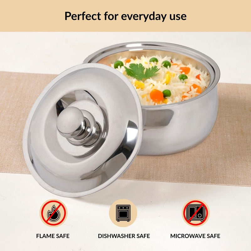 Insulated Stainless Steel Hot Pot 2100ml
